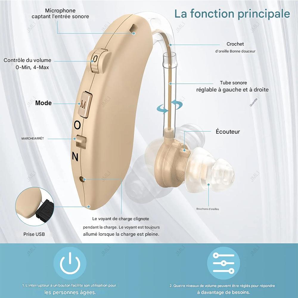 Apareils Auditifs TonClair 🔥 Achetez-en 1, obtenez-en 2 🔥